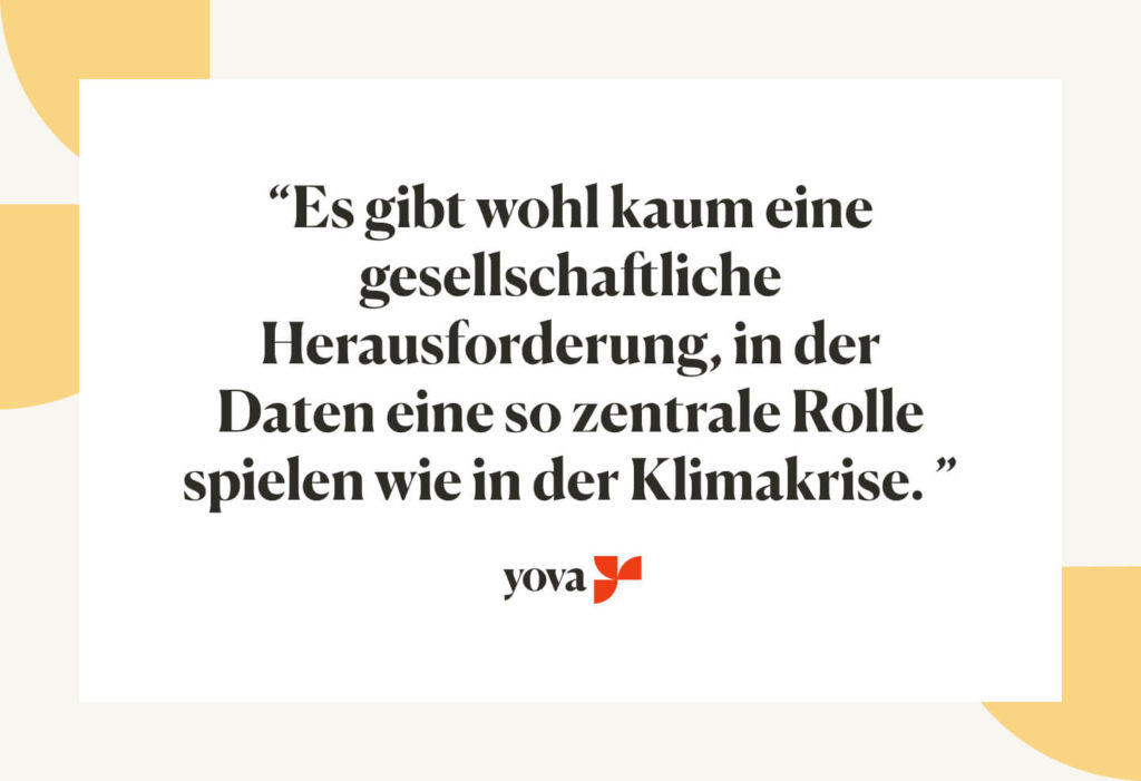 Daten zentrale Rolle in der Klimakrise