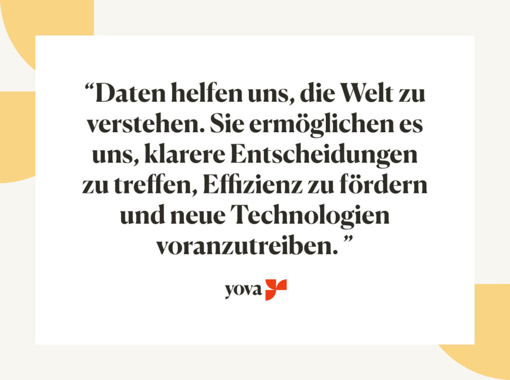 Daten helfen us, die Welt zu verstehen