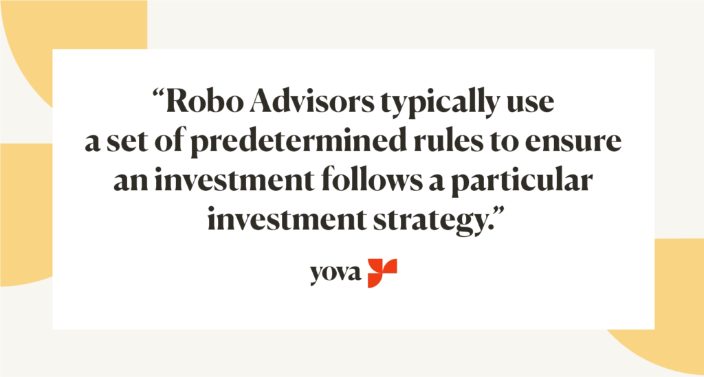 Robo Advisor definition Switzerland Inyova
